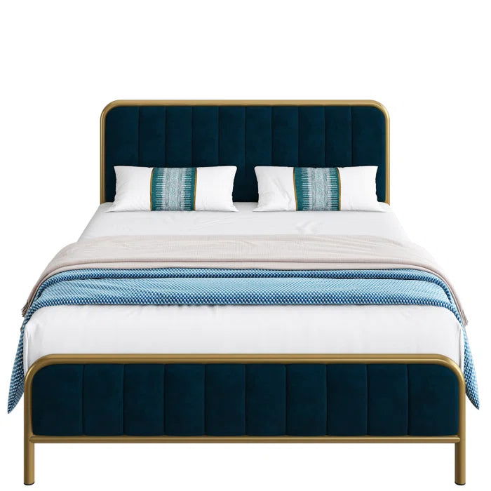 NightCraft Modern Royal Upholstered Bed - Furnishiaa -  -